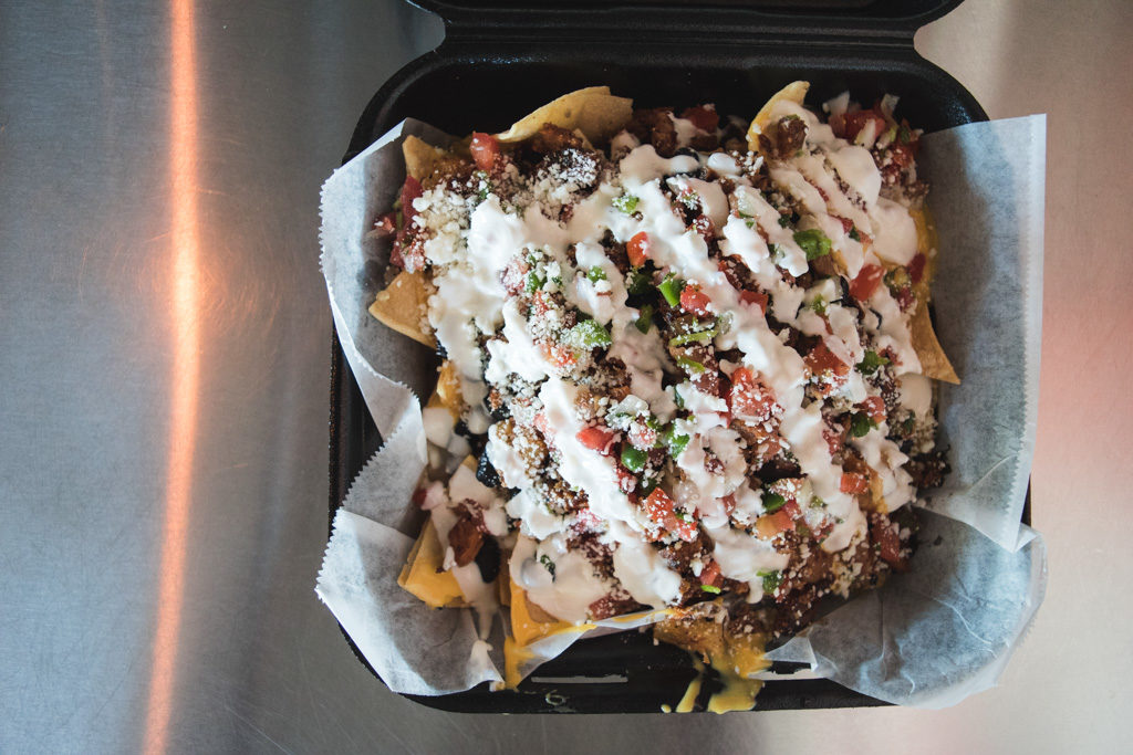 Al pastor nachos from Street Taco and Beer Co. (Credit: Jackie Tran)