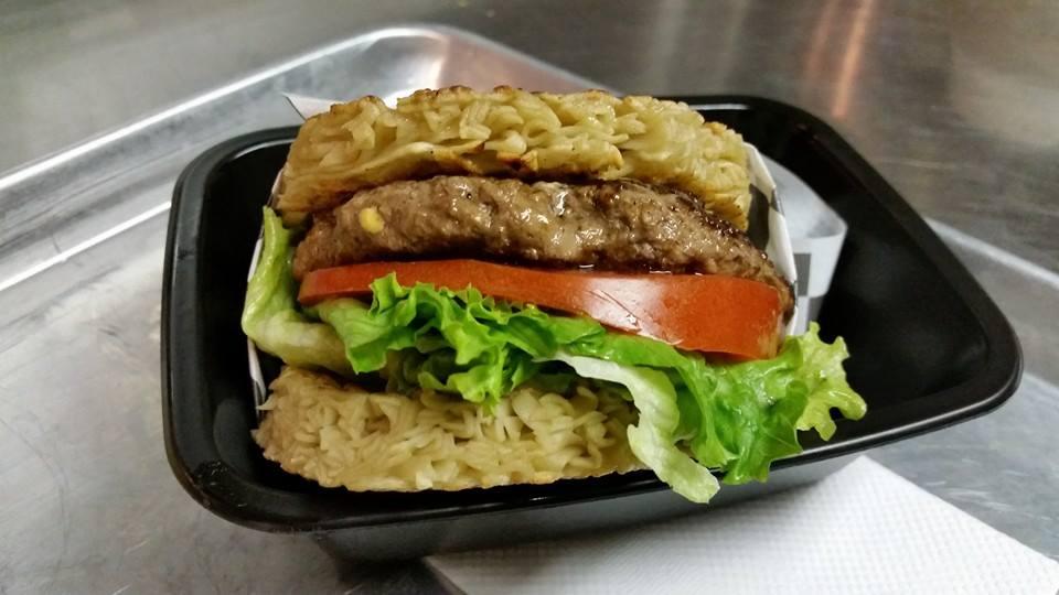 Ramen Burger (Photo credit: Tucson Fat Noodle)