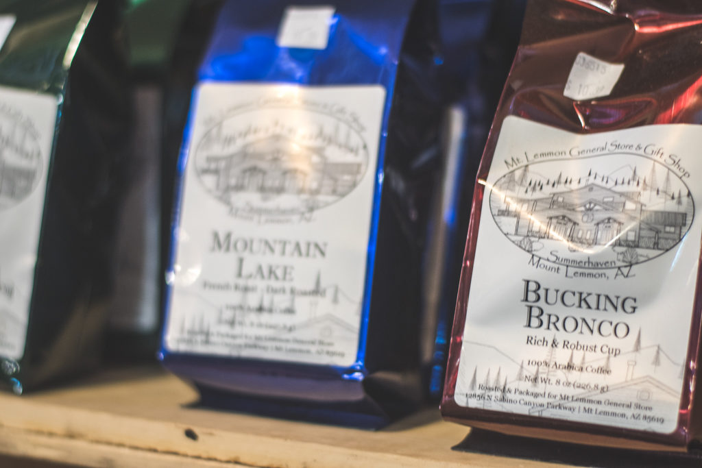 Coffee at the Mt. Lemmon General Store & Gift Shop (Credit: Jackie Tran)
