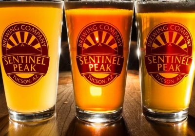 Sentinel Peak Brewing Company beers (Credit: Sentinel Peak Brewing Company on Facebook)