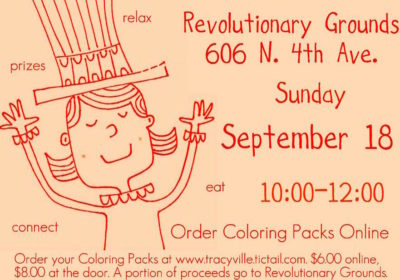 Tracyville's Community Coloring + Brunch at Revolutionary Grounds (Credit: Tracyville)