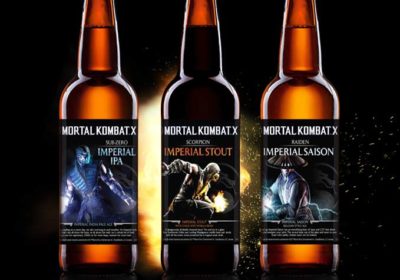 Mortal Kombat X beers (Credit: Global Beverage Traders)