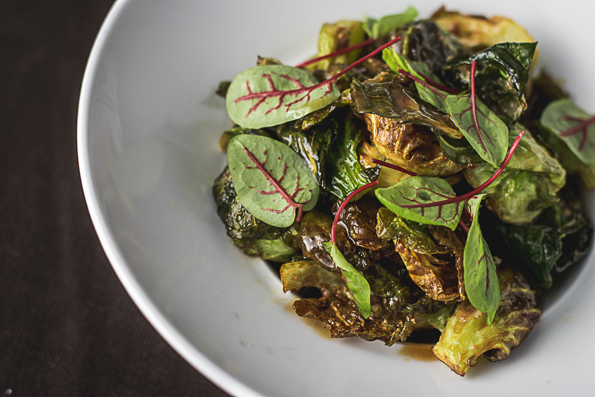 Fried Brussels Sprouts at PY Steakhouse (Credit: Jackie Tran)