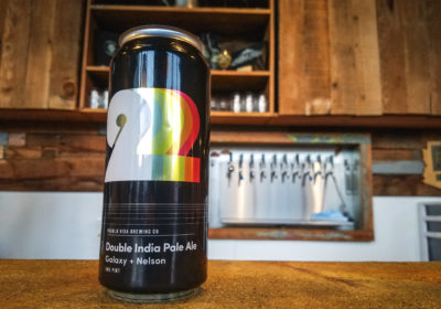"2" Double IPA can at Pueblo Vida Brewing Company (Credit: Jackie Tran)
