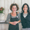 Ellie Lippel (left) and Naomi Lippel (right) at Woop! BakeShop (Credit: Jackie Tran)