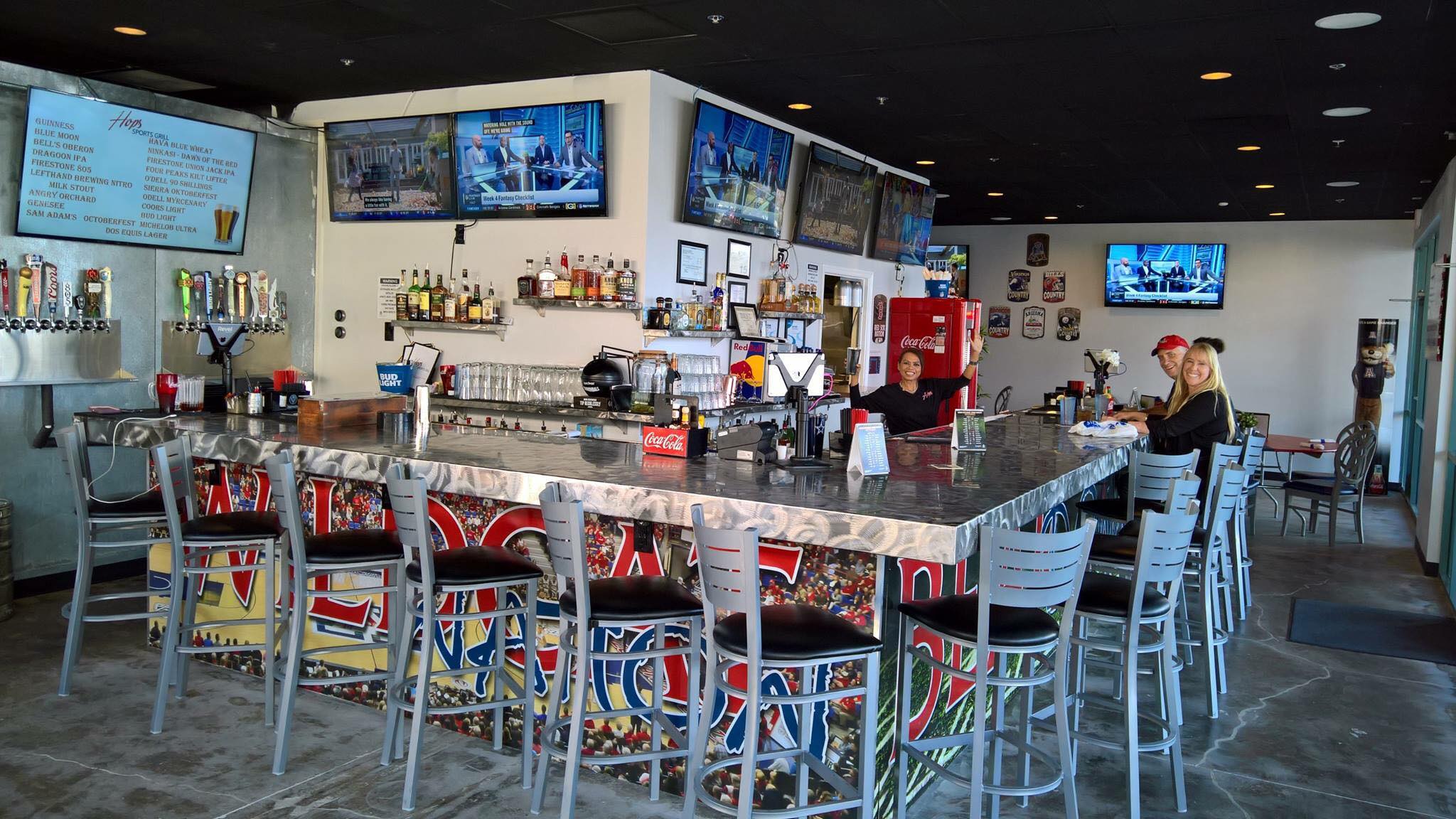 Hops Sports Grill interior (Photo courtesy of Hops Sports Grill on Facebook)