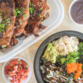Hawaiian BBQ Chicken Plate and Poke Bowl at Island Lunch Plate (Credit: Jackie Tran)