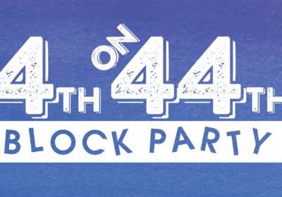 4th on 44th Party Banner