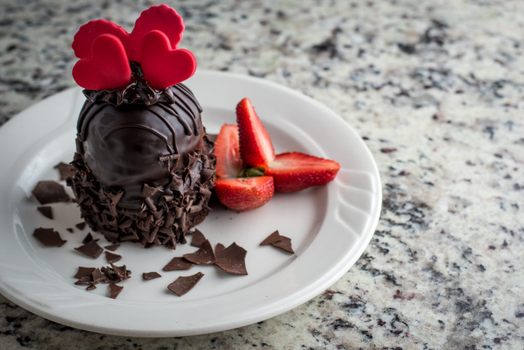 Chocolate Bomb for two at Café a la C'Art (Credit: Jackie Tran)
