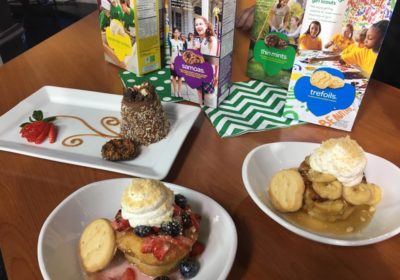 Girl Scout Cookie desserts at The Living Room Wine Café & Lounge (Credit: The Living Room La Encantada on Facebook)