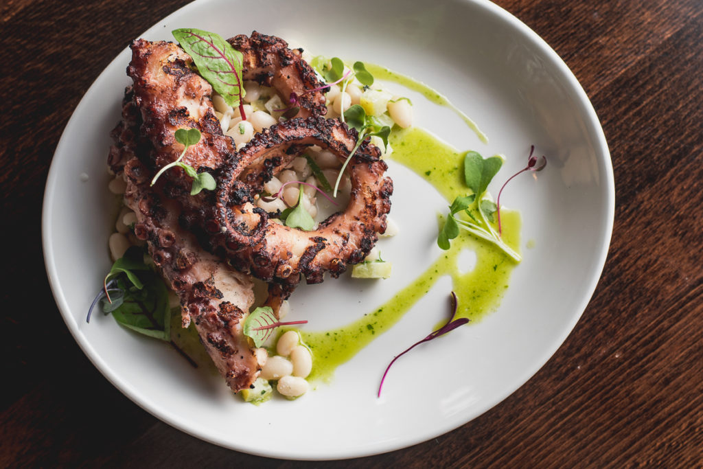 Grilled Octopus at Lodge on the Desert (Credit: Jackie Tran)