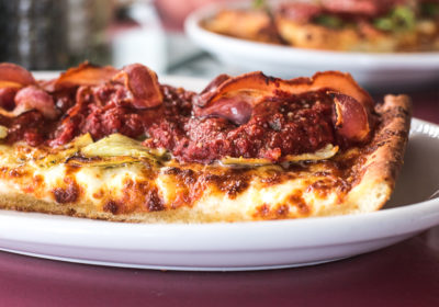 Deep Dish Slice at Rocco's Little Chicago (Credit: Jackie Tran)