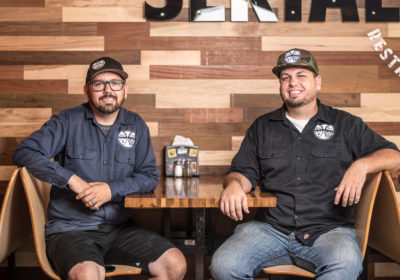 William Miller and Travis Miller, co-owners of Serial Grillers and Craft, A Modern Drinkery (Jackie Tran)