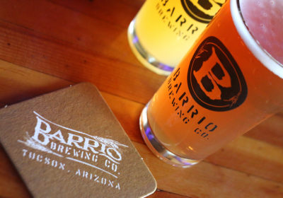 Beer at Barrio Brewing Co. (Credit: Adam Lehrman)