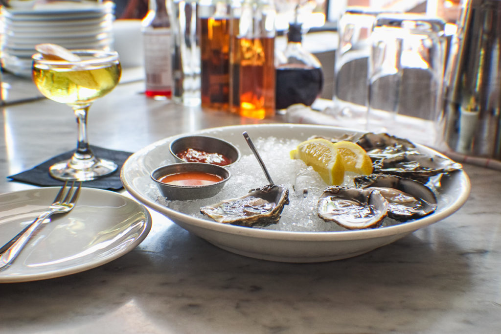 Oysters at Agustin Kitchen (Credit: Adilene Ibarra)