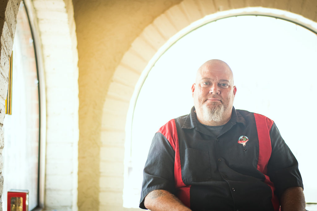 David Martin, owner and pitmaster of Red Desert BBQ (Credit: Jackie Tran)