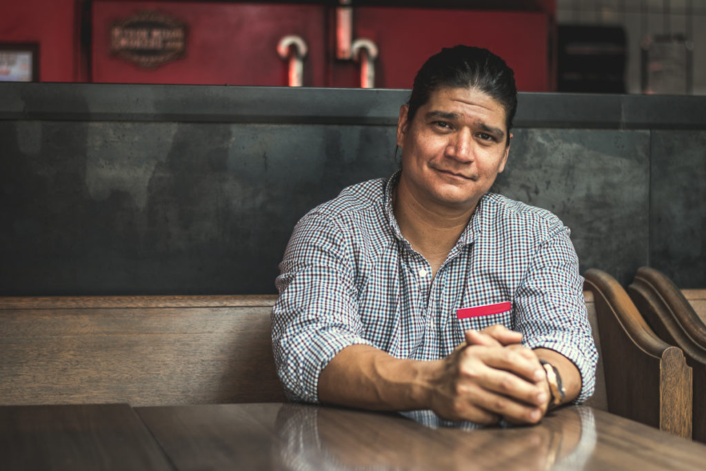 Ramiro Scavo, owner and chef at Red's Smokehouse + Tap Room (Credit: Jackie Tran)