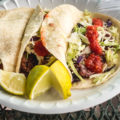 Birria, Machaca, and Cabeza Tacos at Anita Street Market (Credit: Jackie Tran)