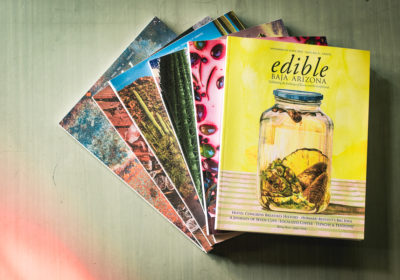 Edible Baja Arizona magazine covers (Photo credit: Jackie Tran)