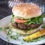 Green Chile Burger at Urban Fresh (Credit: Jackie Tran)