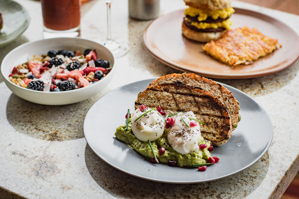 Avocado Toast and brunch at CORE Kitchen & Wine Bar at the Ritz-Carlton, Dove Mountain (Credit: Jackie Tran)