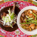 Duck Leg + Thigh Braised in Red Wine + Tamarind w/ Pork Fried Rice at DOWNTOWN Kitchen + Cocktails (Credit: Jackie Tran)