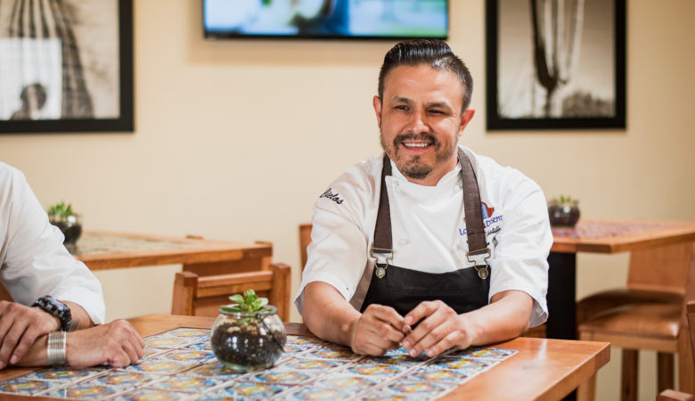 Executive chef Adrian Castillo at Cielos at Lodge on the Desert (Credit: Jackie Tran)