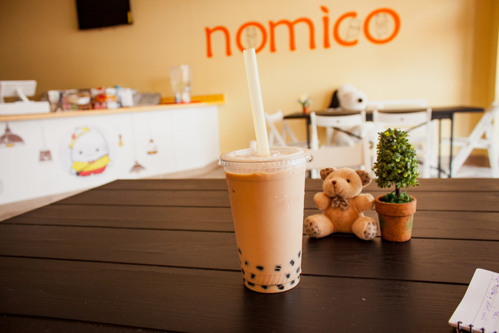 Hong Kong Style Milk Tea at Nomico Healthy Desserts (Credit: Chelsey Wade)