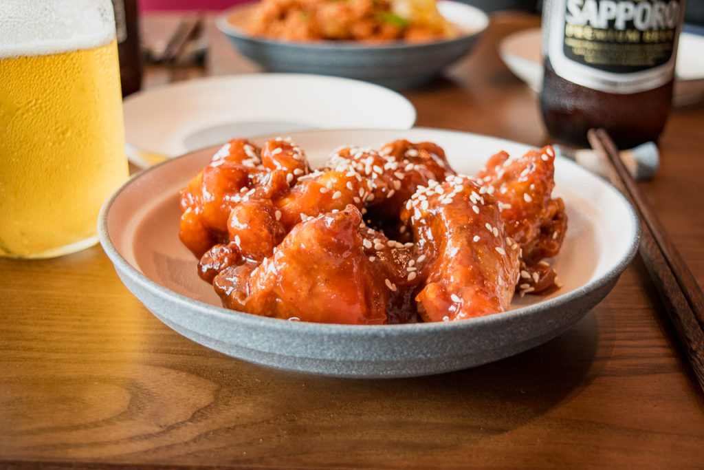 Korean Fried Chicken at Years Asian Bistro & BBQ (Credit: Jackie Tran)
