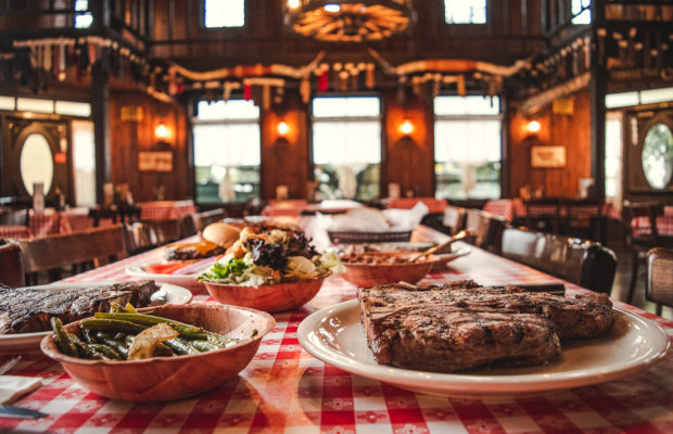 Saddle Up For Pinnacle Peak Tucson S Old West Inspired Steakhouse Dinner At Pinnacle Peak Credit Jackie Tran