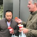 David Chang and Anthony Bourdain in an episode of No Reservations (Image courtesy of Travel Channel)