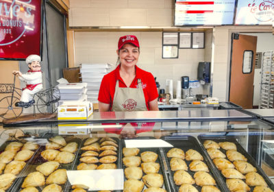 Le Cave's Bakery & Donuts co-owner Naomi Pershing (Photo courtesy of Le Cave's Bakery & Donuts)