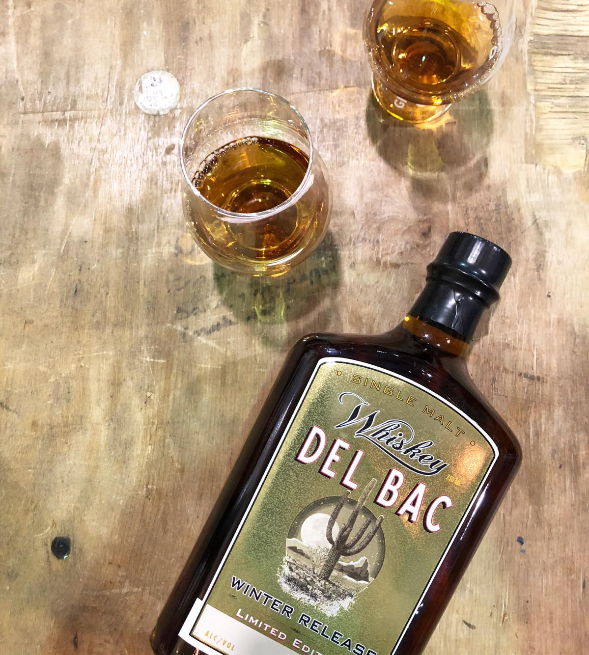 Limited Edition Whiskey Del Bac 2018 Winter Release (Credit: Melissa Stihl)