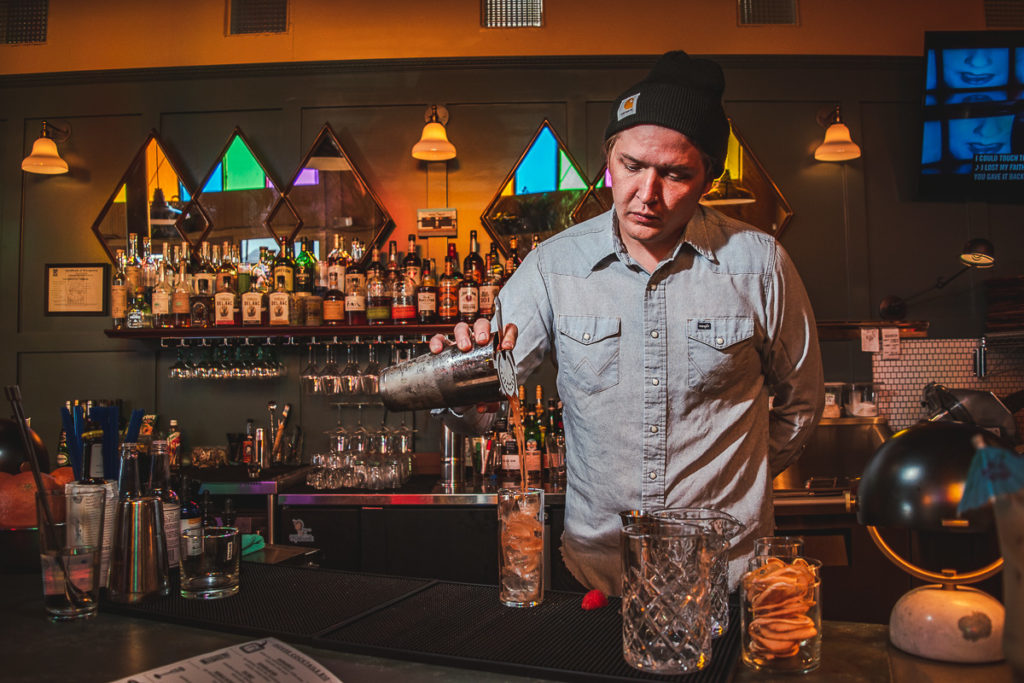Head bartender Jon Holcombe at the Royal Room (Credit: Jackie Tran)