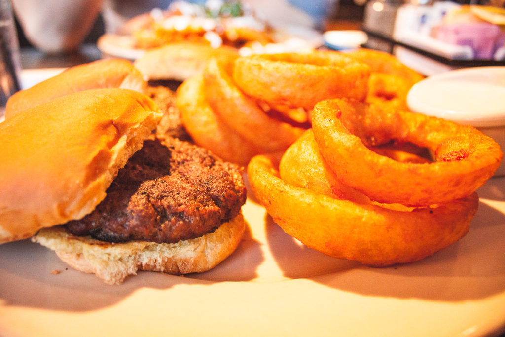 Angus Beef Sliders at the Canyon's Crown Restaurant & Pub (Credit: Chelsey Wade)