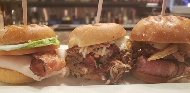 Sliders (Photo Courtesy of Sentinel Peak Brewing Company)