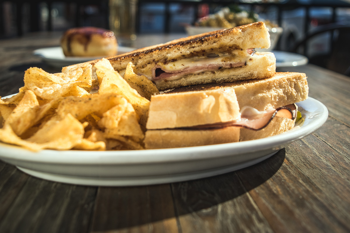 Jon Hamm & Cheese sandwich at Batch Cafe & Bar (Credit: Jackie Tran)