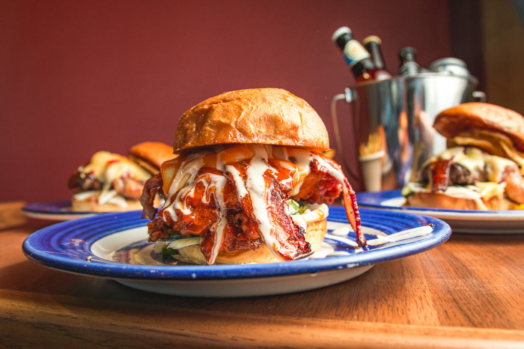 Buttermilk Fried Chicken Sandwich at Divine Bovine (Credit: Jackie Tran)