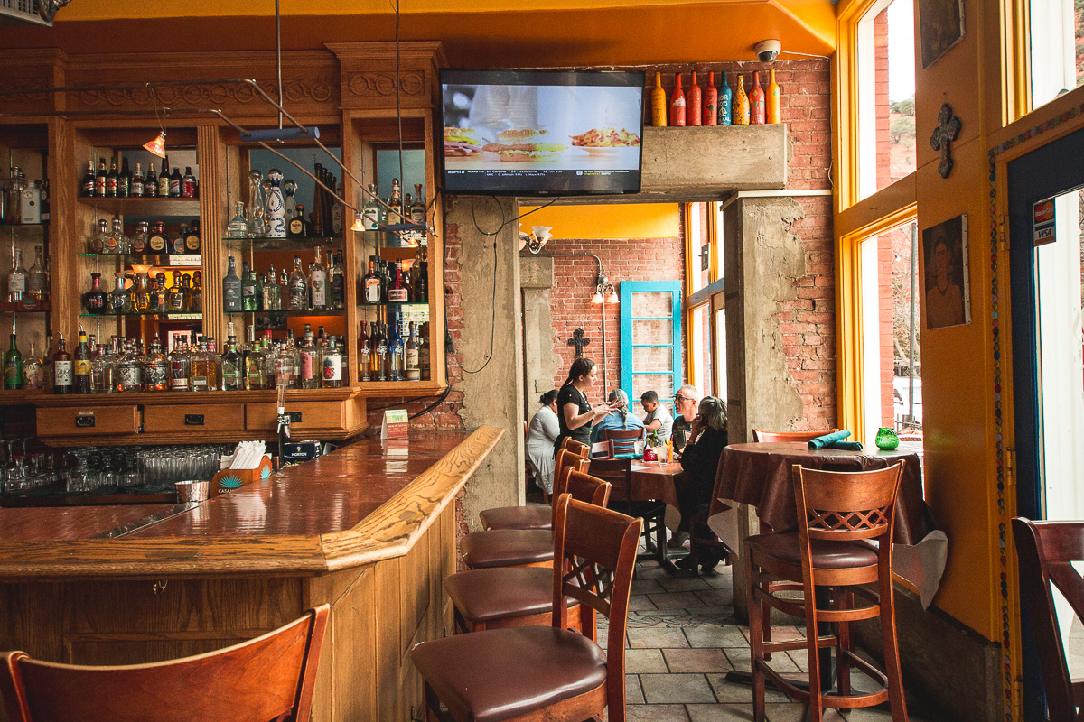 Santiago's Mexican Restaurant in Bisbee, Ariz. (Credit: Jackie Tran)