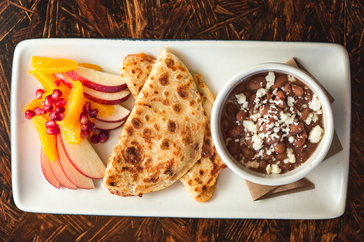 Quesadillas for children at Tito & Pep (Credit: Jackie Tran)