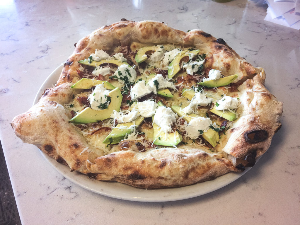 Primavera Pizza at Fiamme Pizza (Photo courtesy of Fiamme Pizza)