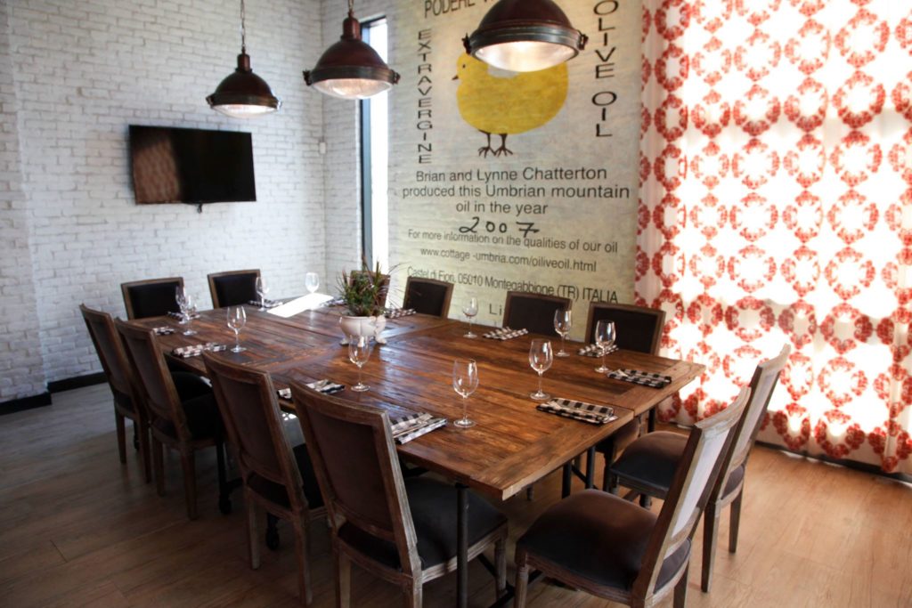 North Italia private dining room (Photo courtesy of North Italia)