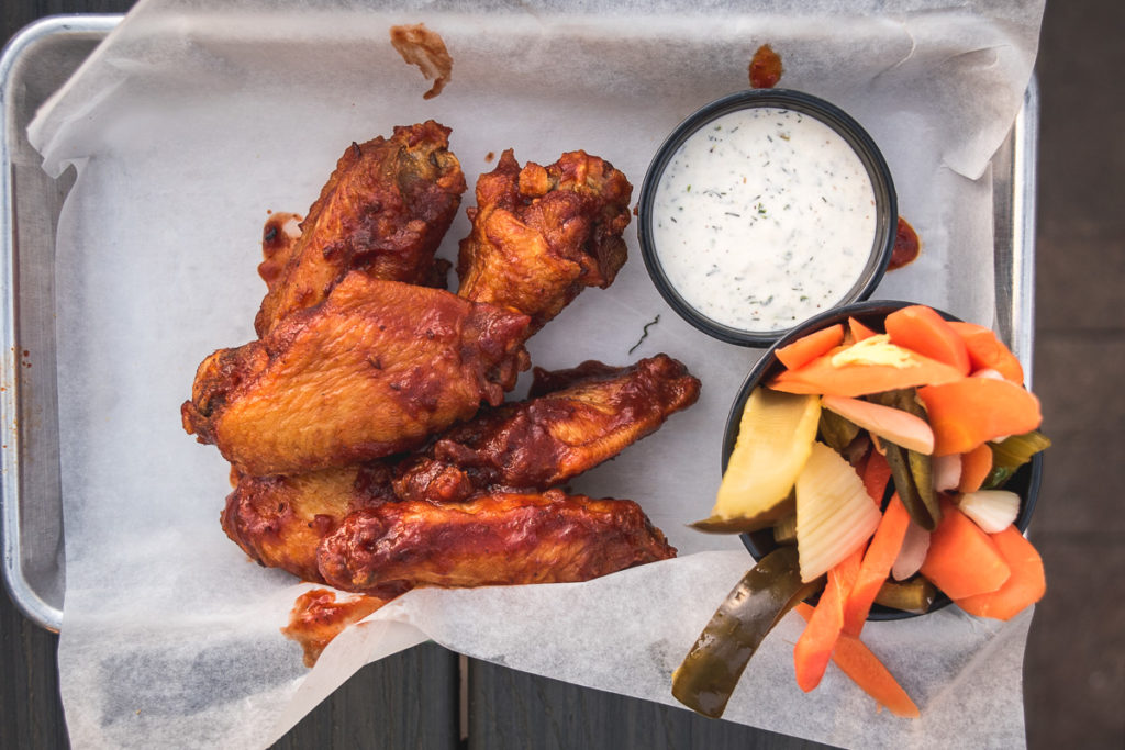 HOCO Hot Wings at Plaza Eats (Credit: Jackie Tran)