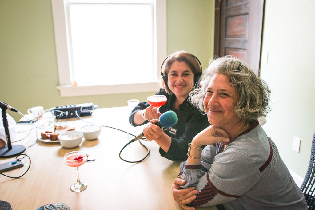 Jennifer English and Sally Kane for Around the Table (Credit: Jackie Tran)