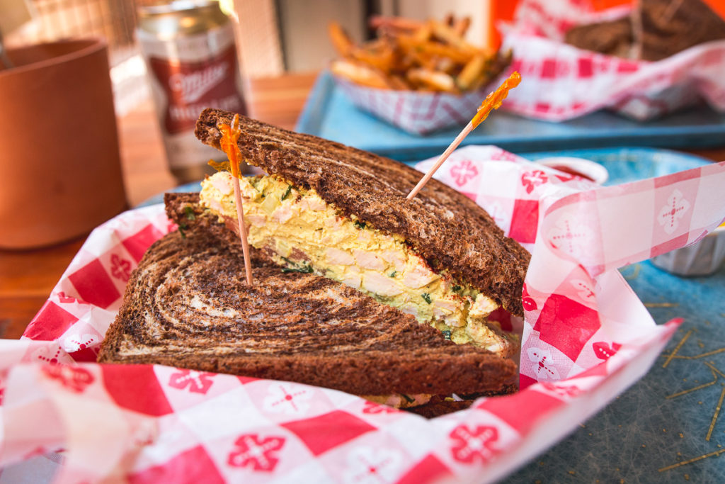 Bedeviled Sandwich at Beaut Burger (Credit: Jackie Tran)