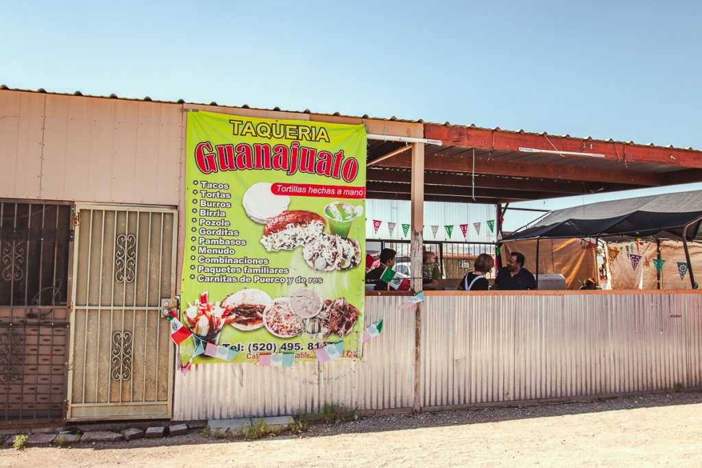 Taqueria Guanajuato at the Tohono O'odham Swap Meet