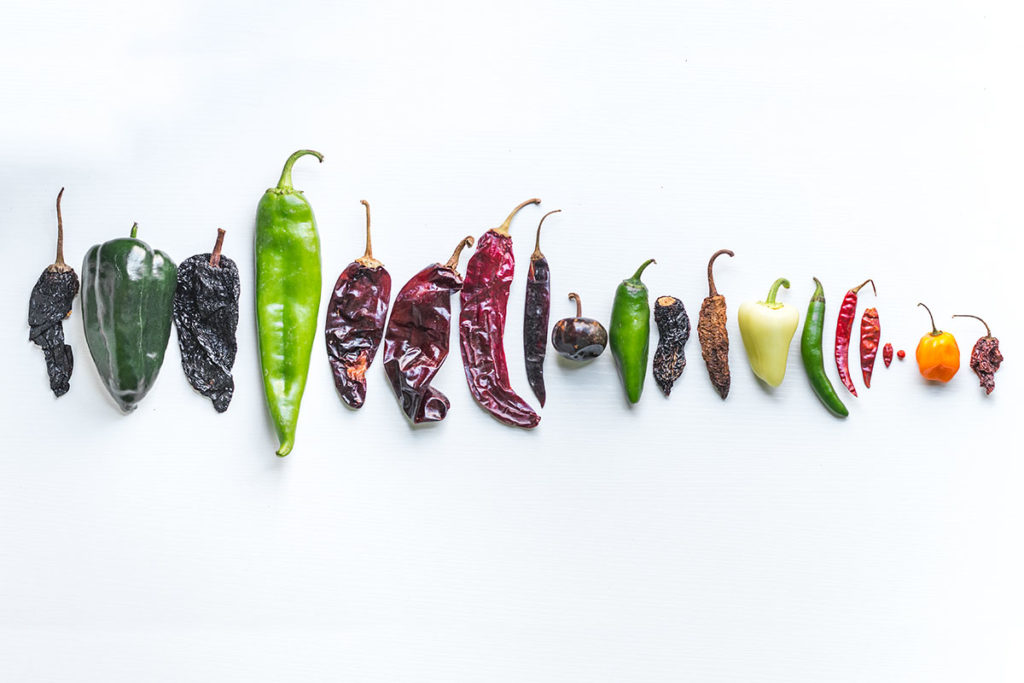 Ultimate Tucson Visitor's Guide Assorted chili peppers (Credit: Jackie Tran)