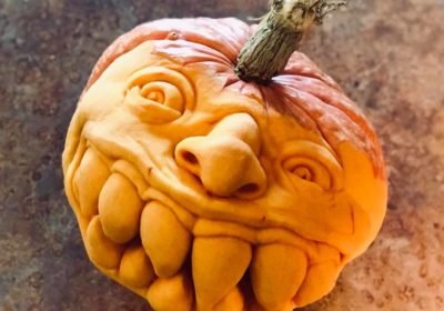 Harper Sculpture pumpkin carving
