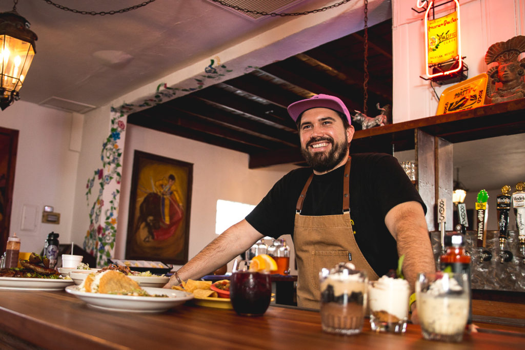 Chef Mikey Hultquist at El Torero