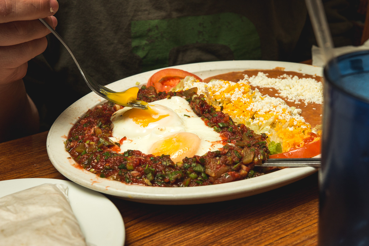 Huevos Rancheros at Mi Nidito
